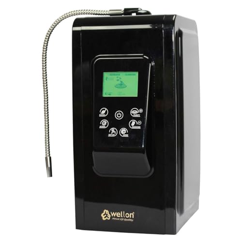 Wellon 7 Plates Alkaline Water Ionizer Machine | Hydrogen-Rich | pH 3.5–10.5 | ORP –800 | Platinum Coated Titanium Plates | RO Compatible | Healthy & Mineralized Water
