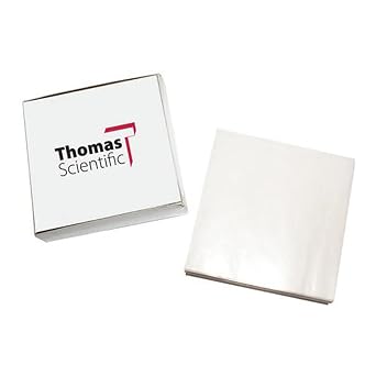 Thomas W44 Square Weighing Paper, Nitrogen Free, 4" Length x 4" Width Pack of 500