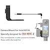 ZLiT Mic Cold Shoe Extension Bracket Adapter Mount for Insta360 X4/X3/X2 Camera Compatible with DJI Mic 2 Microphone Holder with Audio Cable (Black) #1
