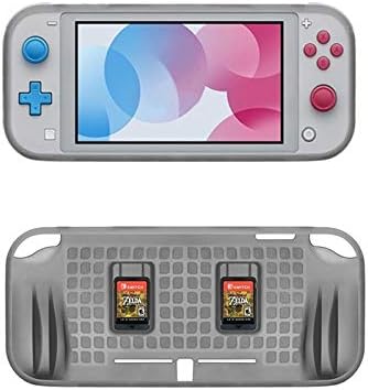 Game Console Silicone Protective Case for Nintendo Switch Lite Durable (Color : Grey)