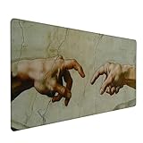 Base Antidérapante en Caoutchouc Naturel : Le tapis souris gaming est doté d'une base en caoutchouc naturel antidérapant, garantissant une adhérence solide sur votre bureau. Le tapis de souris gamer xxl reste en place même pendant les sessions de jeu intenses