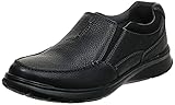 Clarks Men's Cotrell Free Loafer, Black Oily Leather, 12 Medium US