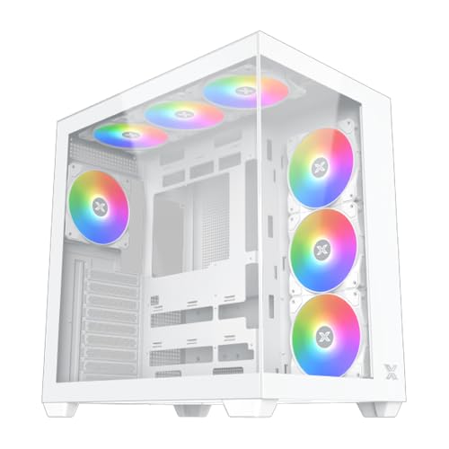 Boitier Xigmatek Aqua V AIR Arctic Blanc pour setup gaming épuré