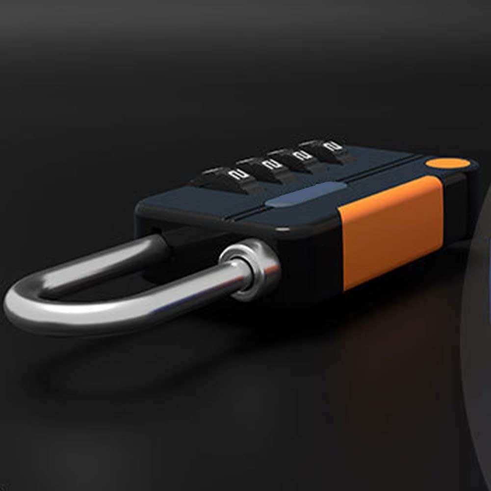 Cadenas à combinaison avec code réinitialisable, Cadenas à code, serrure à combinaison en alliage de zinc, cadenas à combinaison à 4 chiffres(Parent)