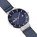 Imagen de BERING 14639-307 Reloj solar para hombre con caja de acero inoxidable plateado de 39 mm y esfera azul