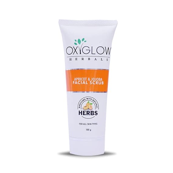 Apricote & Jojoba Scrub| Enriched with Apricot oil|Reduce Pigmentation|Hydrates Skin|Natural Glow 100Gram