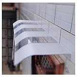 Cuerpo invisible de la puerta delantera: este tipo de dosel es invisible, transparente, no requiere soportes, se ve limpio y ordenado, y la forma del dosel puede controlar la descarga de agua de lluvia, evitar que el agua fluya a lo largo de la pared exterior de la casa y jugar un papel protector. Las paredes de la casa estaban dañadas.