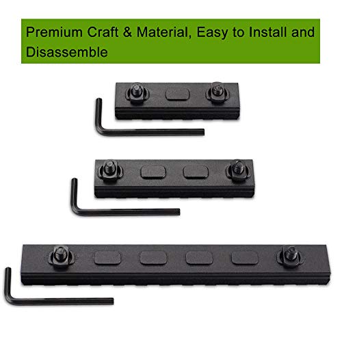 Cowotek Rail Accessory Set 5-Slot 7-Slot 13-Slot