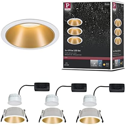 Lot De 3 Spot Led Encastrable Orientable 5w Eq. 50w, Blanc Chaud Ref 64853000 83161916