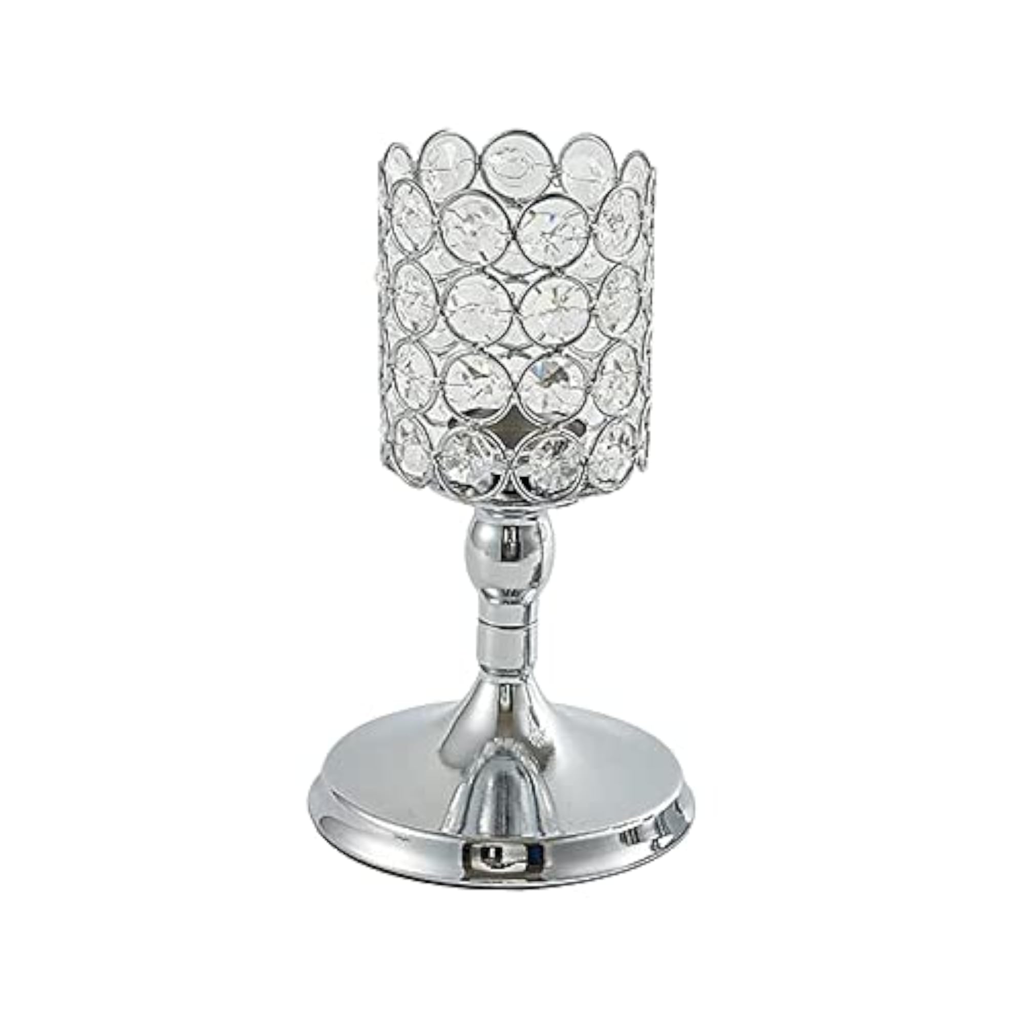 Crystal Tealight Candle Holders for Wedding Centerpiece