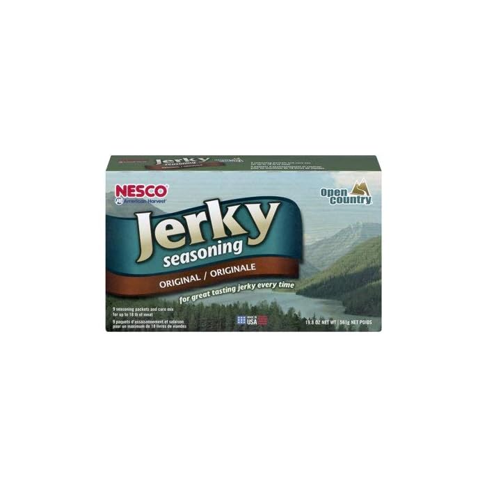 Buy NESCO BJ18, Jerky Spice Works, Original Flavor, 9 count (5 PACK