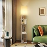 lamparas de mesa para salon ikea ILUMINACIÓN AJUSTABLE: Esta lámpara de pie es compatible con bombillas LED y de bajo consumo. Incluye una bombilla con tres opciones de temperatura de color (3000K, 4500K y 6500K), ideal para leer, relajarte o crear un ambiente tranquilo por la noche