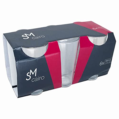Conjunto 6 Copos 350ml SM Cairo