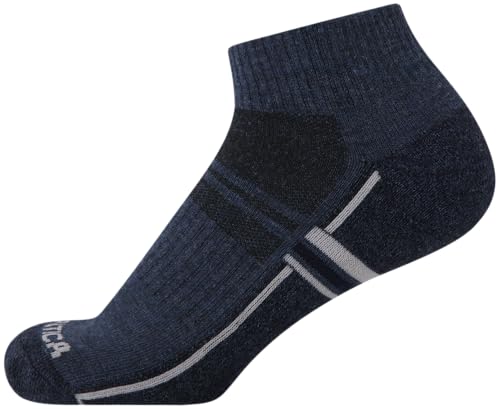 Image of Nautica Women's Quarter Cut Moisture Control Athletic Socks with Cushioned Comfort (12 Pack)