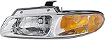Evan Fischer Driver Side Headlight Compatible with 2000 Dodge Grand Caravan, Fits 2000 Chrysler Town & Country - CH2502134