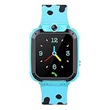 Reloj Inteligente Niños GPS, Smartwatch Niños Telefón y Llamadas, Reloj GPS Niño Localizador, IP68 Impermeable, SOS, Chat de Voz, Cámara, Juegos, Despertador, Estudiantes Niño Niña Regalo para Años