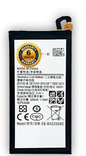 Image of EB-BA520ABE Battery for Samsung Galaxy A5 2017 / A520 / SM-A520F Battery with 6 Months warrenty* (MAR94)