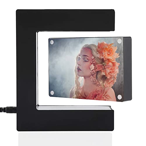 Eboxer Diy Photo Frame For Photo Display,Led Magnetic Levitation Photo Frame For Home Office Wedding Decoration.(Black) #TOP21