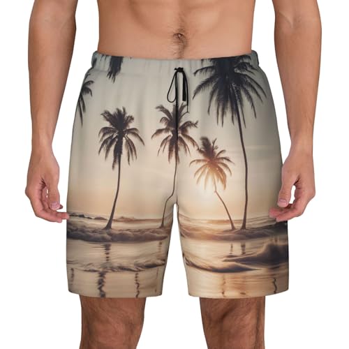 Pantalones cortos de playa para hombre contra la humedad: bañador cómodo de secado rápido