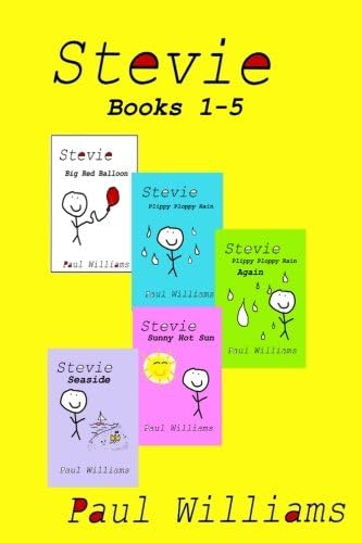 Stevie - Series 1 - Books 1-5: Vol 1 - 5. Big Red Balloon, Plippy Ploppy Rain, P: DrinkyDink Rhymes Paperback โ February 23, 2016