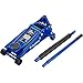 Global Industrial 3 Ton Service Jack, Dual Pump, Blue