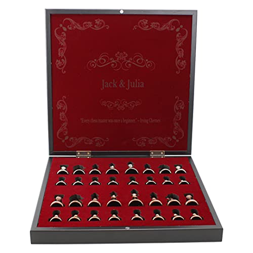 Set de ajedrez personalizado Antochia Crafts 14 pulgadas miniatura 2