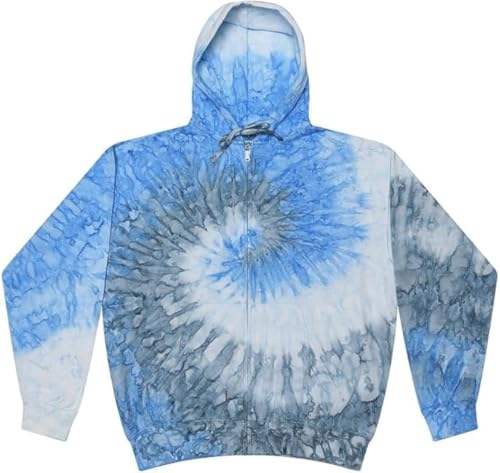 Sweat à capuche zippé Colortone pour vos sorties urbaines et moments de détente