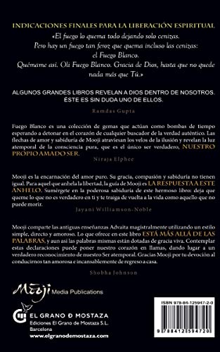 Fuego blanco, segunda edicion, volumen 1: Guia espiritual de un sabio contemporaneo (Spanish Edition) - Image 2