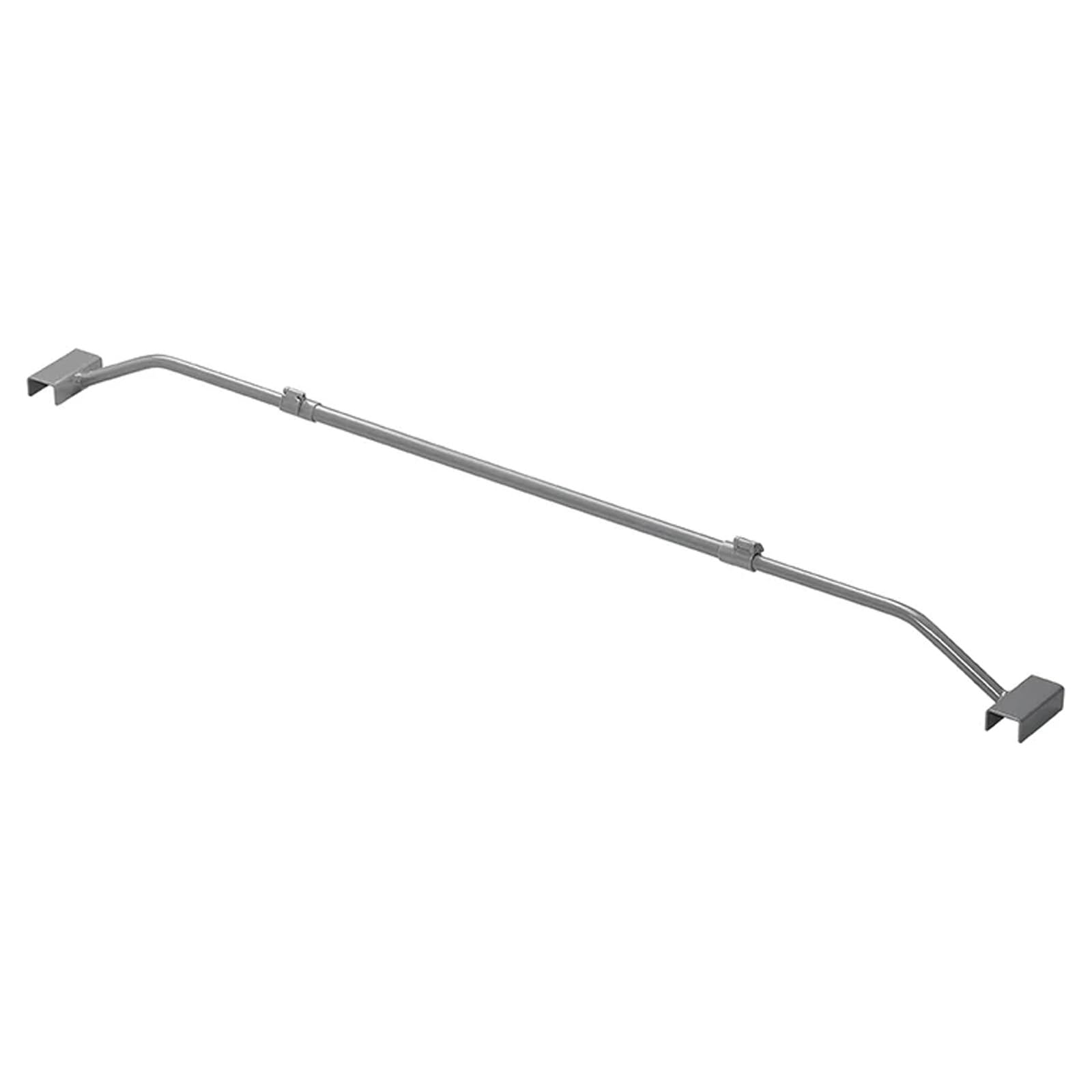 Staffa in alluminio regolabile 100-145 cm per rimorchio auto 100-145 cm