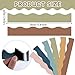 12Pcs Boho Magnetic Bulletin Board Borders for Classroom Decorations Whiteboard Strips Colorful Scalloped Trim Pastel Magnetic Border for Back to School Teacher Supplies Office Door Chalkboard Decor