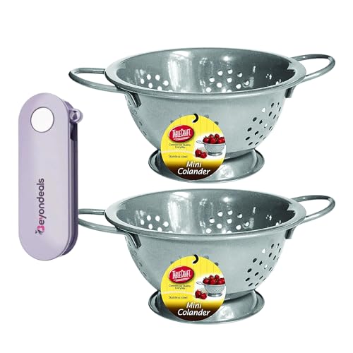 Beyondeals HC1 Colander - Stainless Steel Small Colander cover