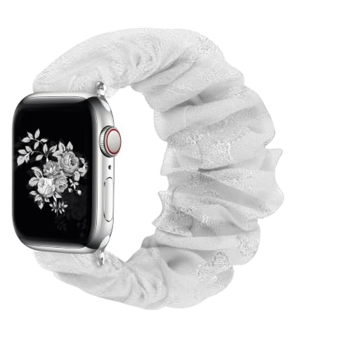 Image of Scrunchie Band Compatible with Apple Watch Bands 38 /40 /41 /42mm,S