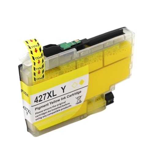 Cartouche LC427XL encre jaune pour imprimer des rapports clairs sur Brother MFC-J5955DW