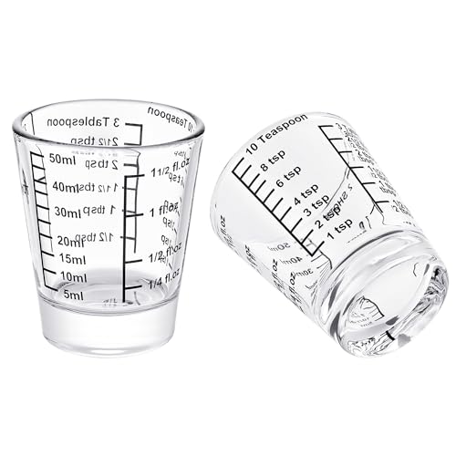 Vaso medidor de vidrio templado 45 ml Ackers miniatura 7
