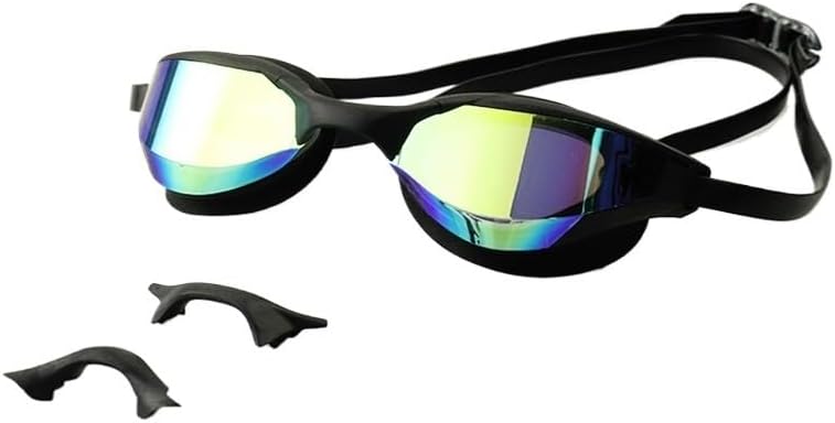 Electroplated Swimming Goggles Silicone Waterproof Anti-fog Professional