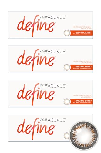 ワンデー アキュビュー ディファイン モイスト ナチュラルシャイン 【BC】8.5【PWR】-3.00 30枚入 4箱のサムネイル