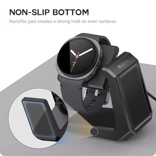 Base de Carga TUSITA con Ángulo Regulable para Relojes Inteligentes Samsung Galaxy 4