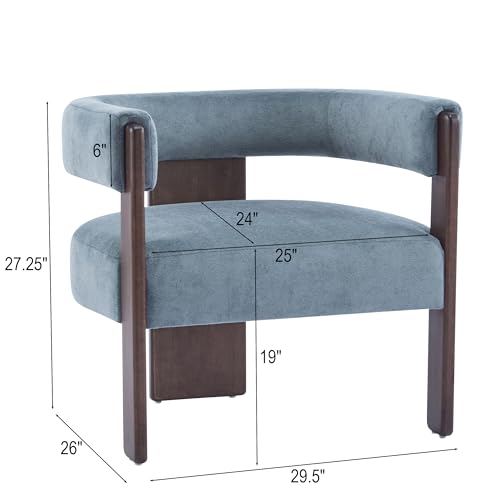 Sillón Plegable Bouclé Azul miniatura 2