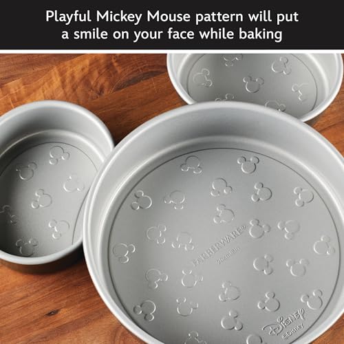 Farberware Disney Bake with Mickey Mouse Nonstick Bakeware Set/Baking Pans, 6 Piece - Black - image 6