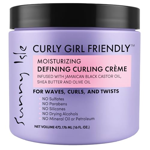 Sunny Isle Curly Girl Friendly Moisturizing Defining Curling Cream