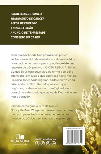 O céu reina: Tenha coragem. Descanse. Nosso Deus está no controle. O céu reina: Tenha coragem. Descanse. Nosso Deus está no controle. - Imagem 2