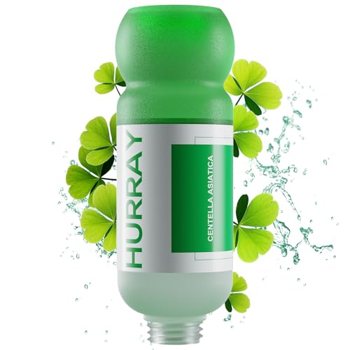 Bafayago Universal Vitamin C Shower Filter for Hard Water, Aromatherapy Shower Water Softener Filters, Shower Head Filter Replacement Helps with Softer Skin and Hair Enhancement (Centella Asiatica)