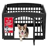 IRIS USA Dog Playpen with Door