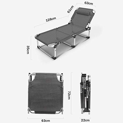 Chaises Inclinables Pliantes et Robustes : Confort Portable Multiposition pour Extérieur - 2
