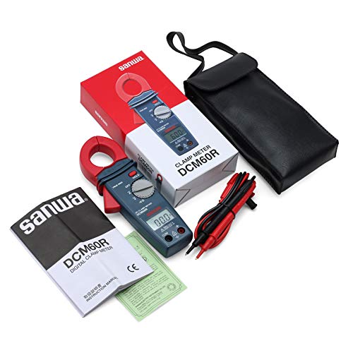 Image of Sanwa Japan Dcm60R Trms 600A Ac Digital Clamp Meter, Grey
