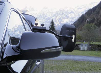 EMUK Universalspiegel Universa III Pro XL, Schwarz