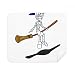 Egypt Mummy Halloween Wizard Horus Cleaning Cloth Screen Cleaner 2pcs Suede Fabric