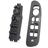 Master Power Window Switch and Bezel 56049805AB for 2002-2009 Dodge Ram 1500 2500 3500, 2001-2004...