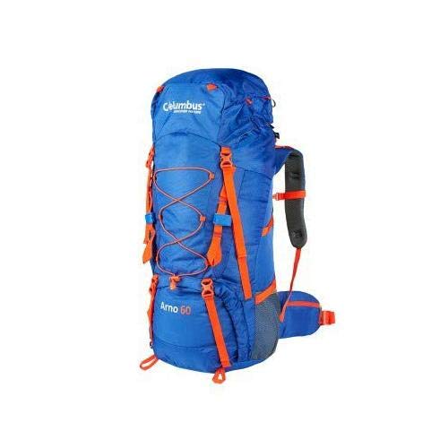 COLUMBUS Arno 60  con Funda DE Lluvia  Mochila Montañismo  Alpinismo y Trekking  Adultos