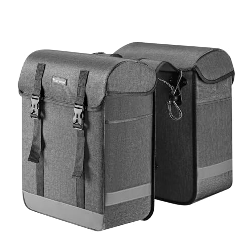 West Biking Fahrradtasche Gepäckträger - 33L Gepäckträgertasche...